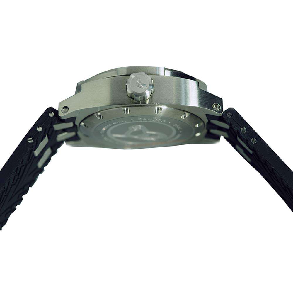 Pantor Seal Dive Watch 500m Pro Diver Watches for Men with Helium Valve Sapphire Crystal and Rotating Bezel Rubber Strap Diving Watch 3