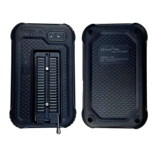 DHRUVPRO XGecu T48 [TL866-3G] Programmer Support 28000+ ICS for EPROM/MCU/SPI/Nor/NAND Flash/EMMC/IC Tester/ TL866CS TL866II Replacement (XGecu T48 with 13 Adapter) 4