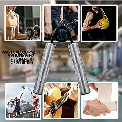 Xzyppci Hand Gripper Set,Heavy Grippers, Grip Strength Trainer 3 Pcs 5