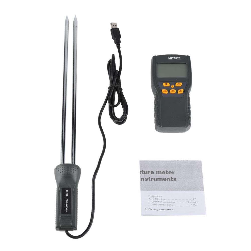 Ymiko Digital Food Moisture Tester Grain Moisture Meter for Wheat Rice Corn Paddy 5