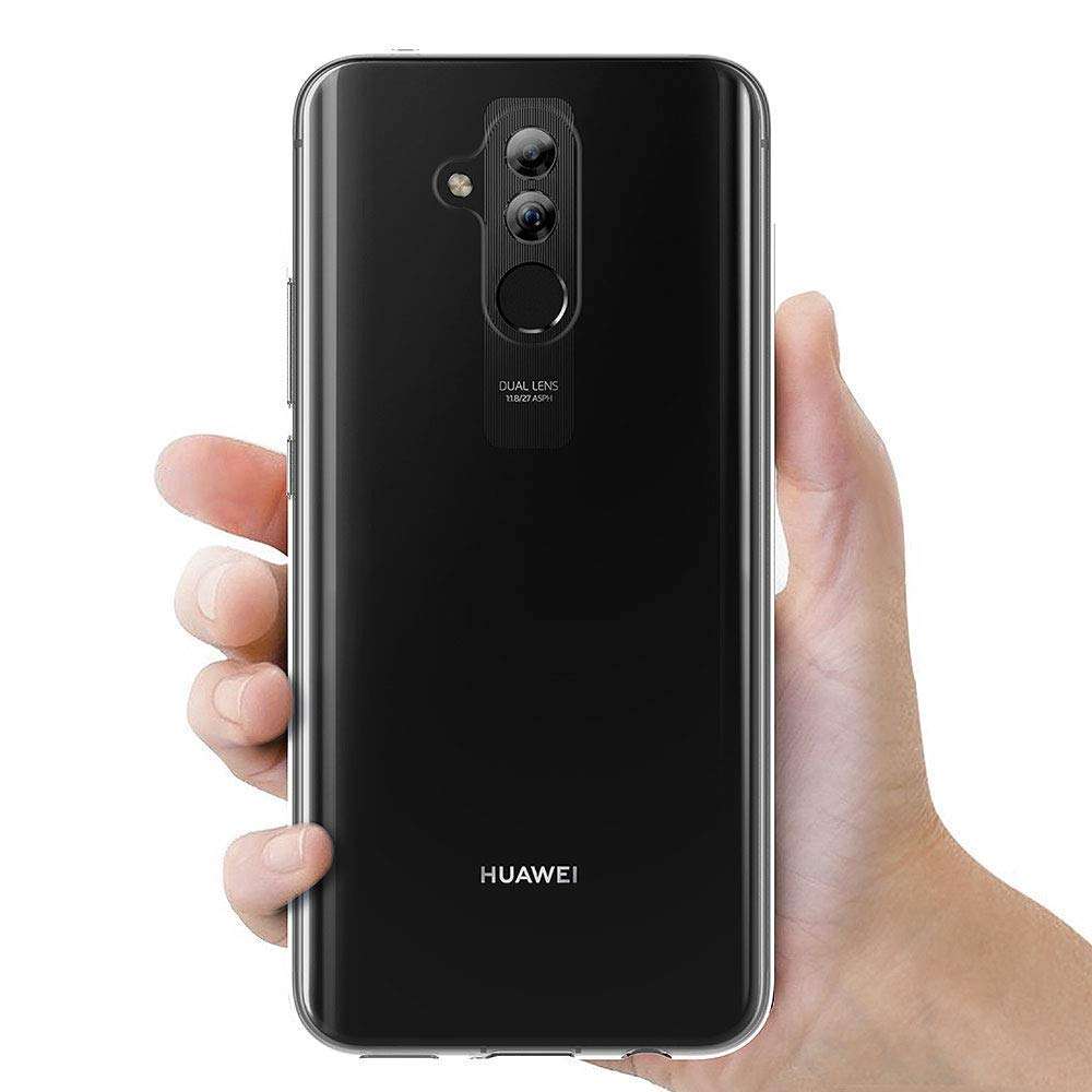 MaiJin Case for Huawei Mate 20 Lite (6.3 inch) Soft TPU Rubber Gel Bumper Transparent Back Cover 3