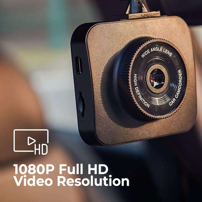 PROCUS IRIS - Car Dashcam | FHD 1080P | Wide Angle Lens | Car Camera with Recording | Motion Detector (without wifi) 2