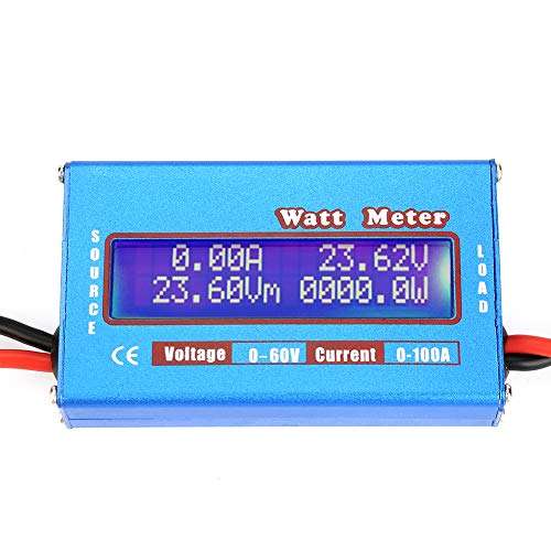 0-100A 0-60V High Precision DC Power Analyzer Watt Volt Meter Tool 6