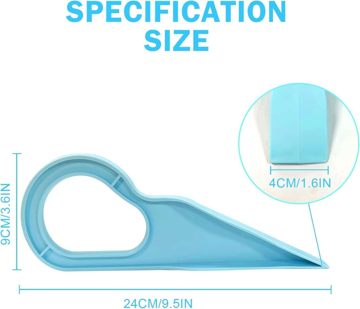 Khushi CASTORS Bed Sheet Tucker Tool - Durable Bed Maker Tool to Keep Sheets in Place - No More Lifting The Mattress - Handy Bed Sheet Tightener for Hotel, Bedsheet Change Helper, Tuck Sheets Neatly 2