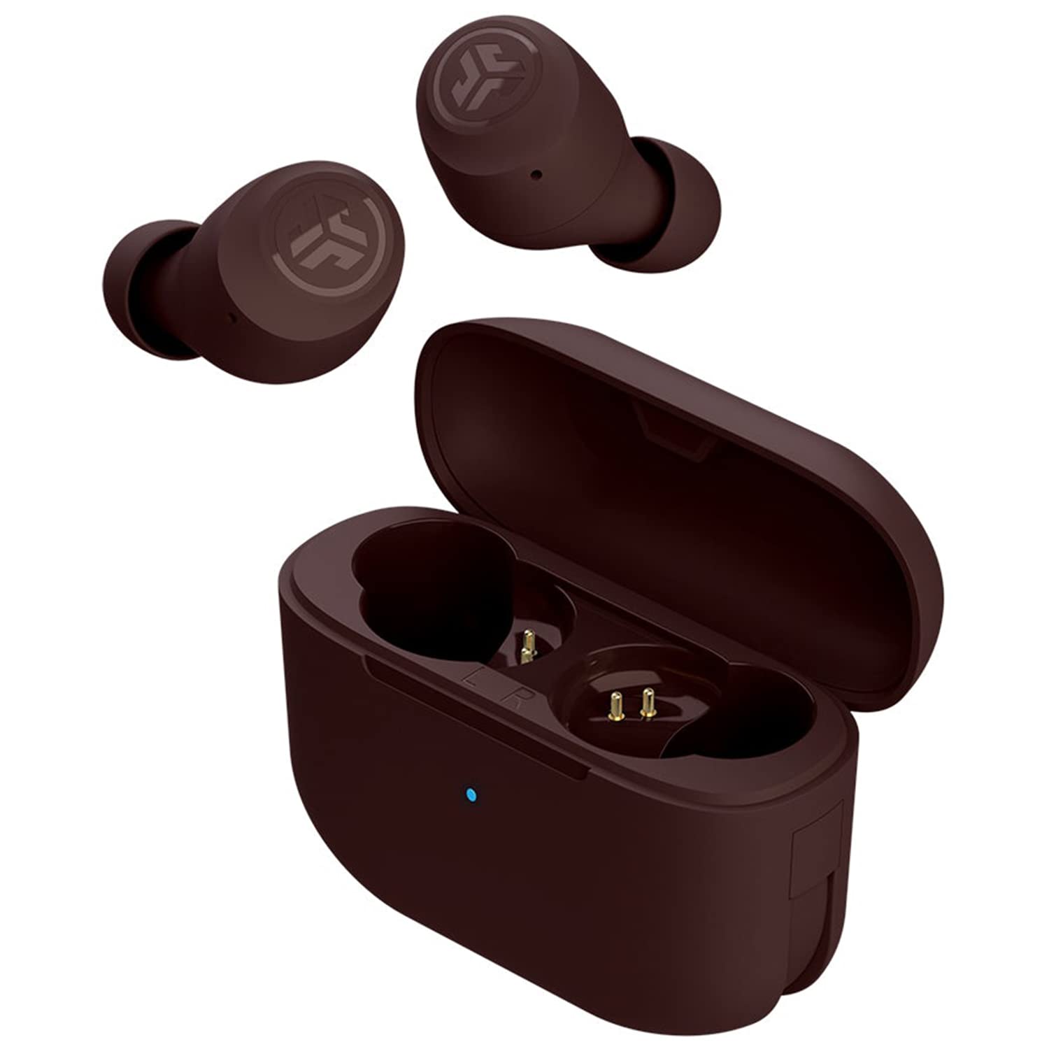 JLab Go Air Tones True Wireless Earbuds Designed with Auto On and Connect, Touch Controls, 32+ Hours Bluetooth Playtime, EQ3 Sound, and Dual Connect, Natural Earthtone Color (4975 C) 2
