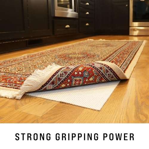 Grip-It Super Stop Cushioned Non-Slip Rug Pad for Area Rugs and Runner Rugs, Rug Pad for Hardwood Floors 5' x 8' 3