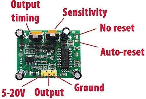 Stemedu ESP32-CAM ESP32 Camera Module 2MP Camera Development Board Wireless WiFi Bluetooth Module with HC-SR501 PIR Motion Sensor for Arduino Raspberry Pi 6