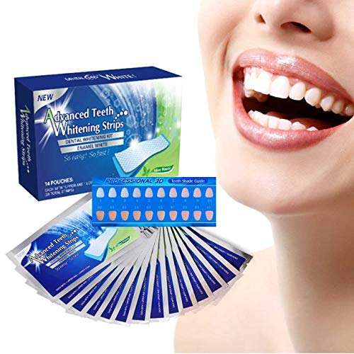Advanced 3D Teeth Whitening Strips, See Professional White Effects - 28 Count by EverWhite™ 2
