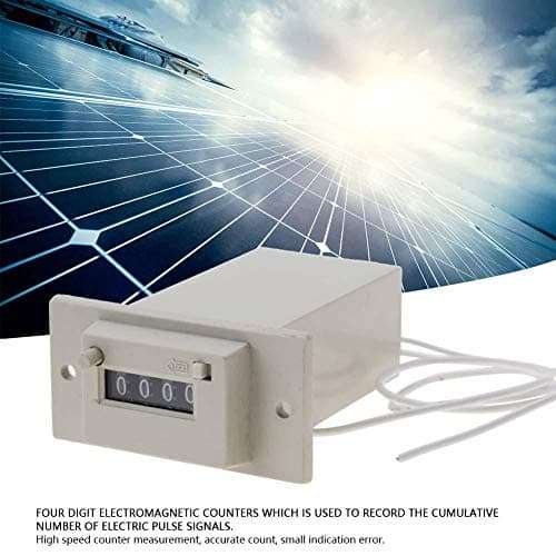 CSK4-YKW 4 Digit Electromagnetic Counter pulse count AC110V / AC220V / DC24V(AC 110V) 6