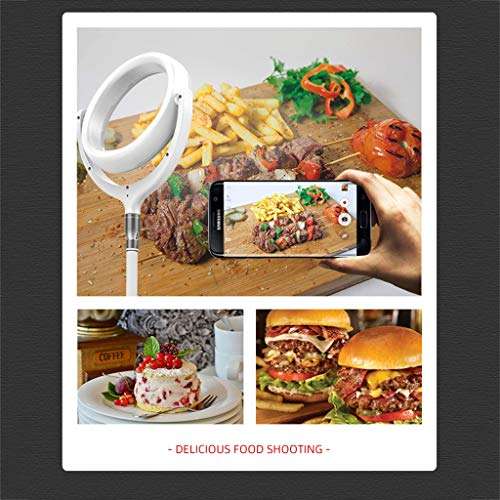 Shotbow LED Ring Light Dimmable Ring Light 30CM RGB Ring Light Selfie Ring Light LED Camera Ringlight with Phone Holder Makeup Lighting for Streaming, YouTube Video, Photo, Photography (black) 5