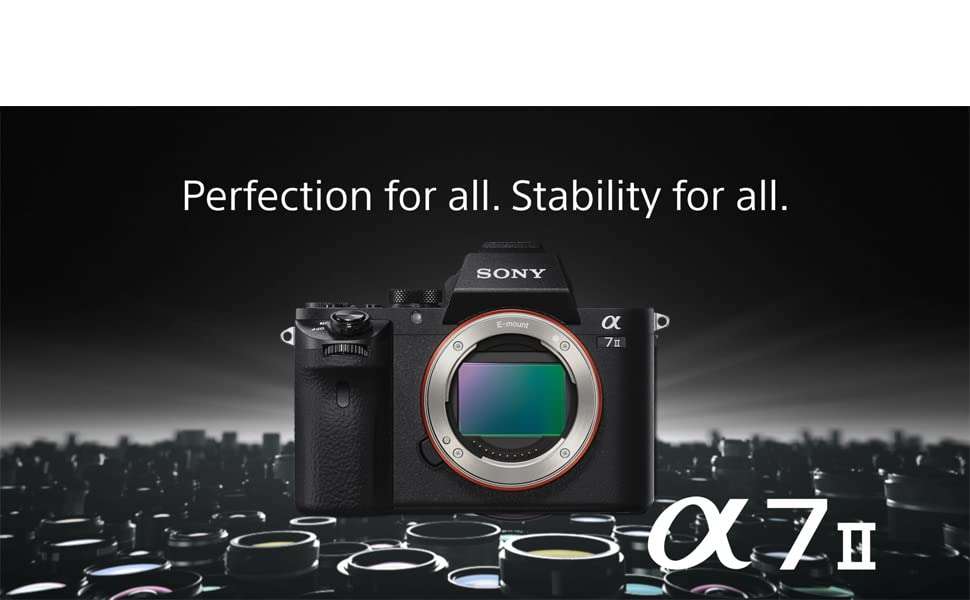 Sony Alpha a7II Mirrorless Interchangeable Lens Camera Body Bundle with 64GB Memory Card, Battery Grip, Flash, Camera Bag, Paintshop Pro, Dual Batteries and Accessories (9 Items) 2