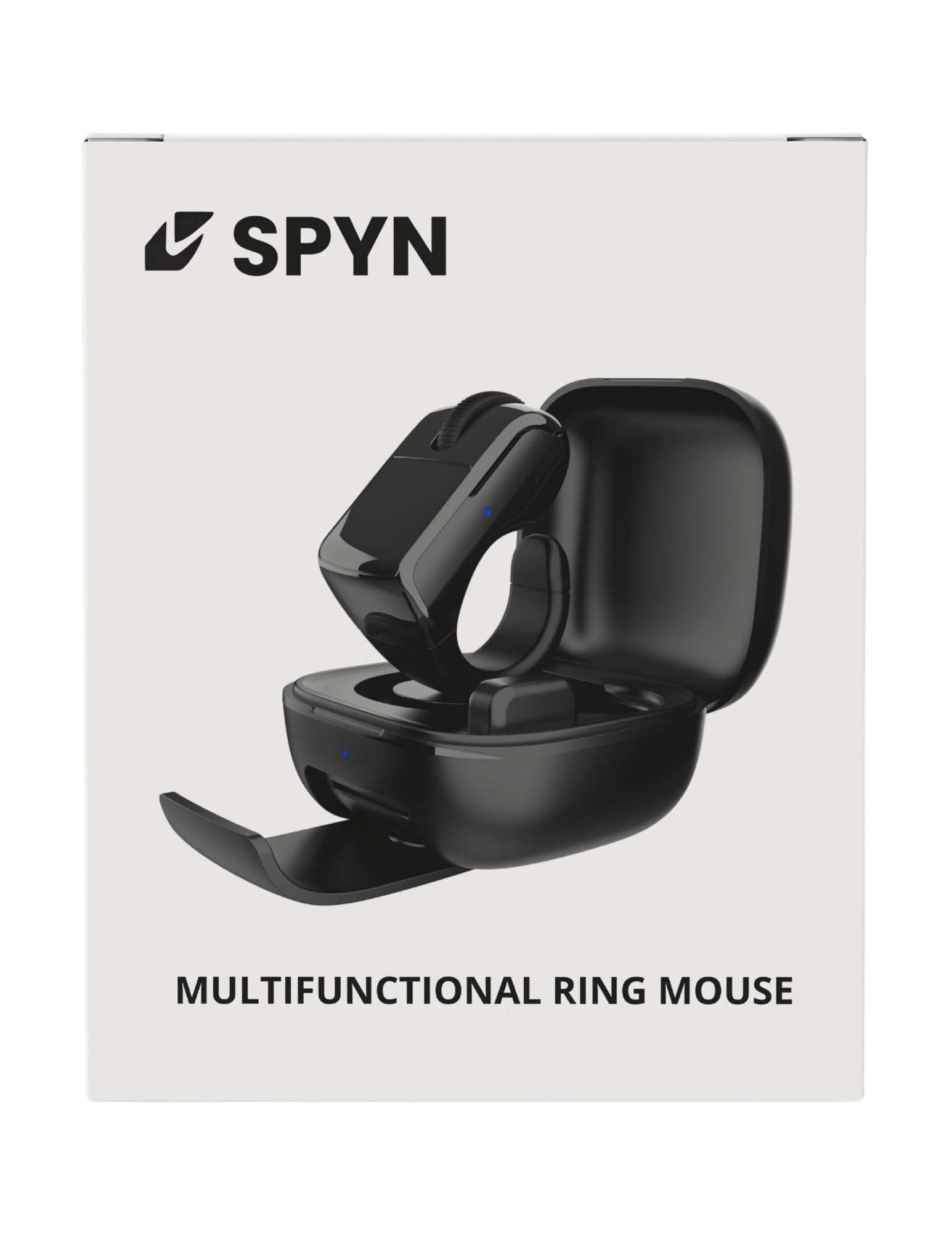 SPYN Multifunctional Wireless Ring Mouse PRO,Finger Ring Mouse with TouchTrackpad, Bluetooth/Wireless Scroller for iPhone/Android/PC/Laptops/Tablets/SmartTVs, RemoteControl for Camera/Video Recording 3