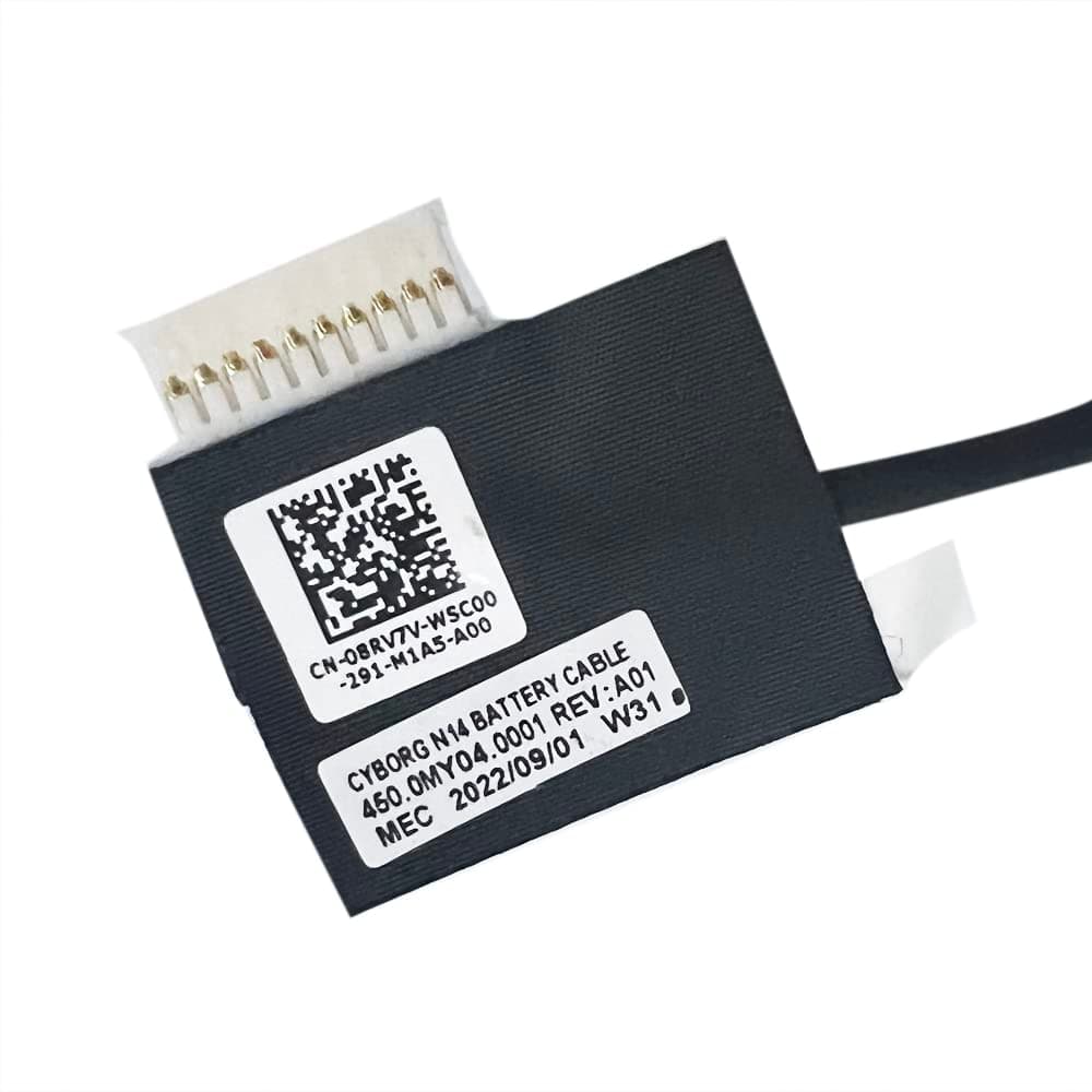 HSSDTECH Battery Cable Connector Wire Replacement for Dell Inspiron 14 7420 08RV7V 450.0MY04.0001 450.0MY04.0011 450.0MY04.0021 6
