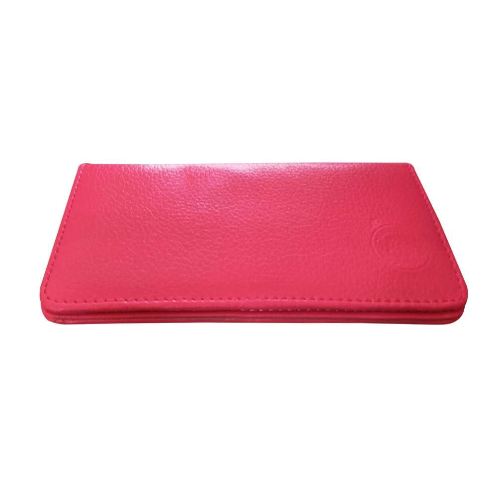 Fastway Leather Pouch Flip Case for Swipe Virtue Pink 5