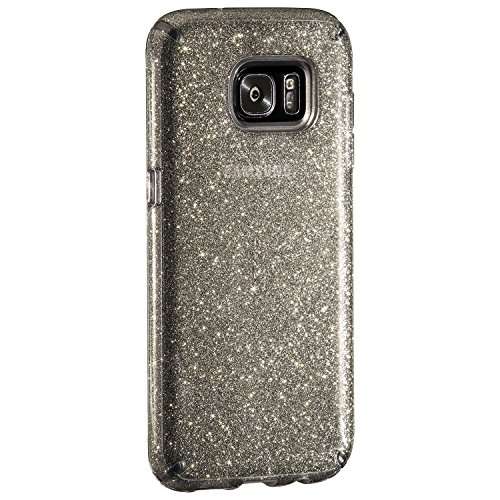 Speck Products CandyShell Cell Phone Case for Samsung Galaxy S7 Edge - Retail Packaging - Obsidian Gold/Black - 75868-5637 5