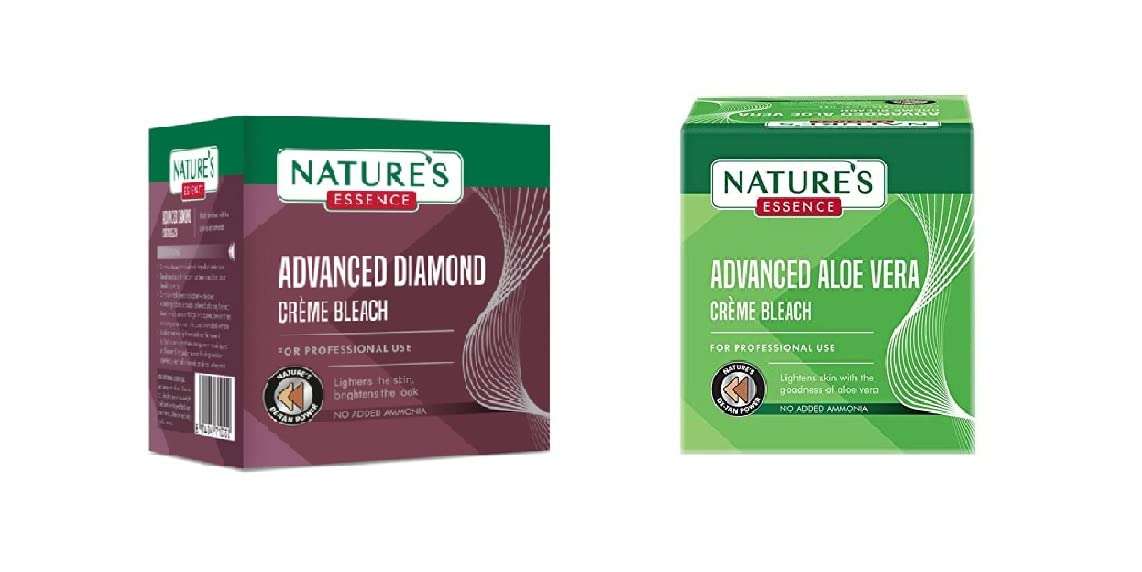 Diamond Bleach 500gm & Advanced Aloe Vera Crème Bleach 210gm 1