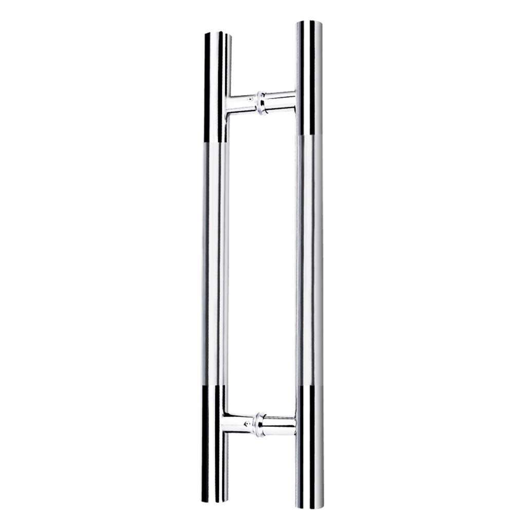 KFDQ Outdoor Indoor Universal Stair Handrail,Brushed Stainless Steel Glass Door Handle, Office Push-Pull Door Handle/Home House Wooden Door Handle, 7 Sizes,80×60cm 1