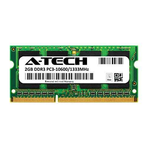 A-Tech for Apple 2GB Module PC3-10600 Mac Mini iMac MacBook Pro Mid 2010 Late 2011 A1286 MD311LL/A A1297 MC511LL/A A1312 MC309LL/A A1311 MC812LL/A MC813LL/A MC814LL/A MC815LL/A A1347 Memory RAM 2