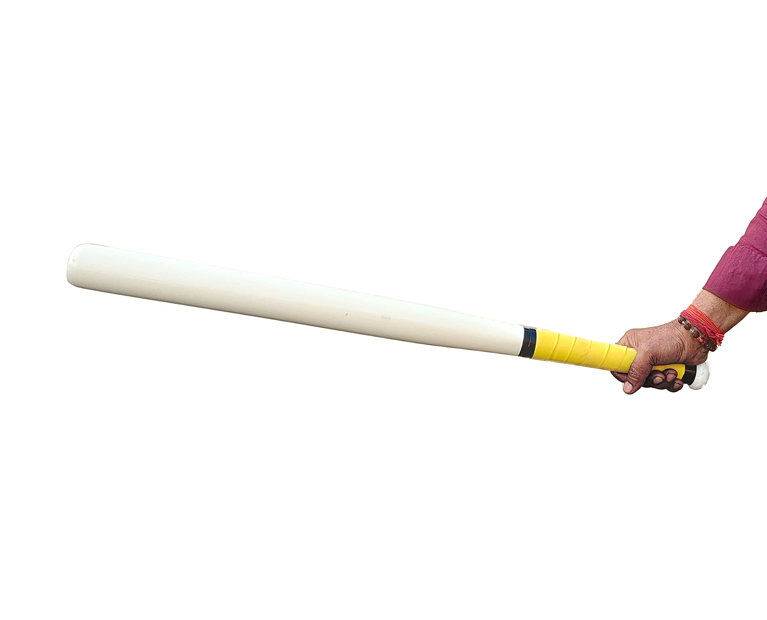 BOLDUP Heavy-Duty Natural Wood Baseball Bat Solid Wood for Self-Defense(32 INCH, White) 4