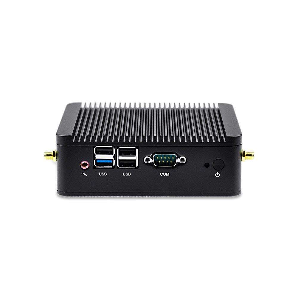 Kettop Firewall Application Firewall Mi18B Intel Celeron J1800 (2Gb Ddr3 Ram 32Gb Ssd WiFi) Dual Core Fanless,2 Gigabit Ethernet,Windows,Linux,Sophos,Vyos,Untangle 5