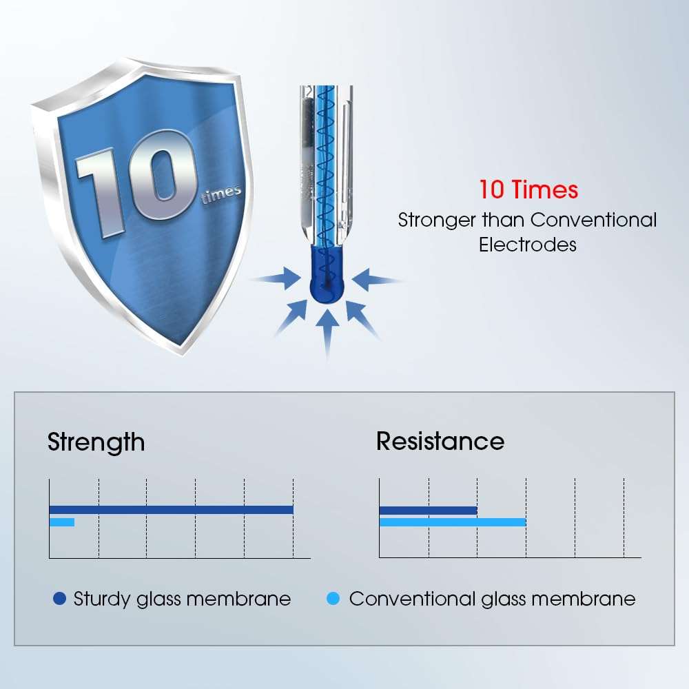 Apera Instruments PH700-VS Benchtop Lab pH Meter for Viscous Liquid Samples e.g. Coatings, Skincare Products, Syrups, Sugarcane Juice, etc. 4