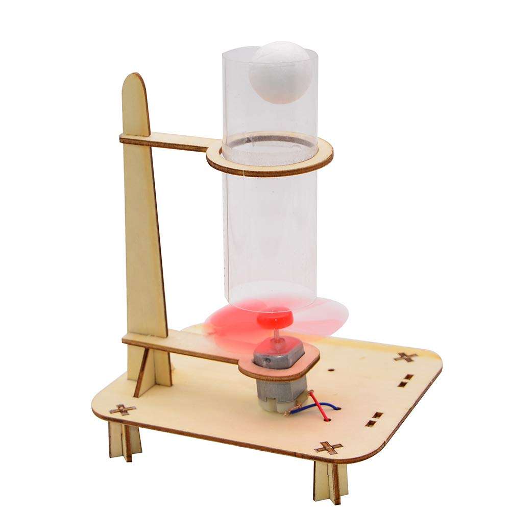 Cuteam Ball Blowing Machine, Children DIY Ball Blowing Machine Toy Science Projec-t Experiment Education Model 2