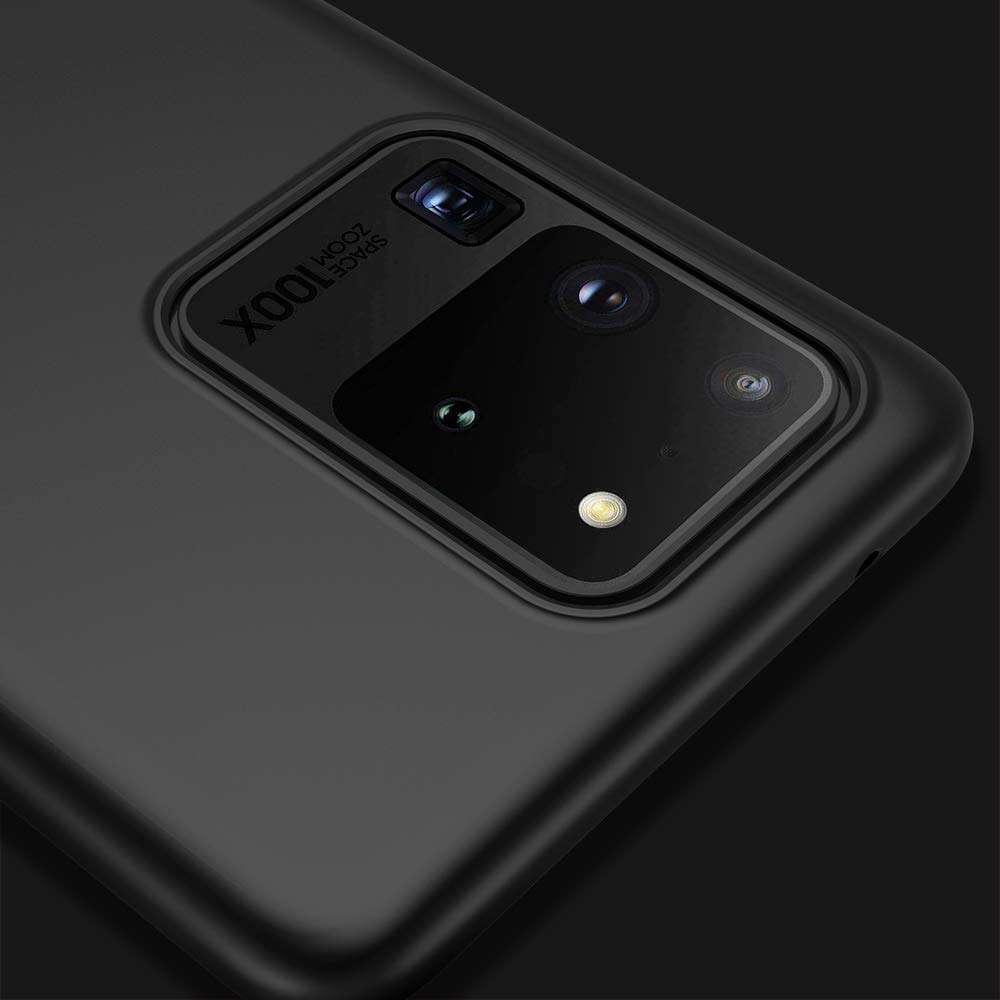 X-level Compatible with Samsung Galaxy S20 Ultra Case/S20 Ultra 5G Case Slim Fit Soft TPU Ultra-Thin S20 Ultra Mobile Phone Cover Matte Finish Coating Case for Samsung Galaxy S20 Ultra/S20 Ultra 5G 5