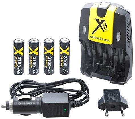 Accessories Kit for Fujifilm Instax Mini 9, Mini 8 Instant Film Camera | Includes 2X Mini Film Twin Packs and 4X AA Batteries, Wall Charger, Car Charger (40 Exposures) 3