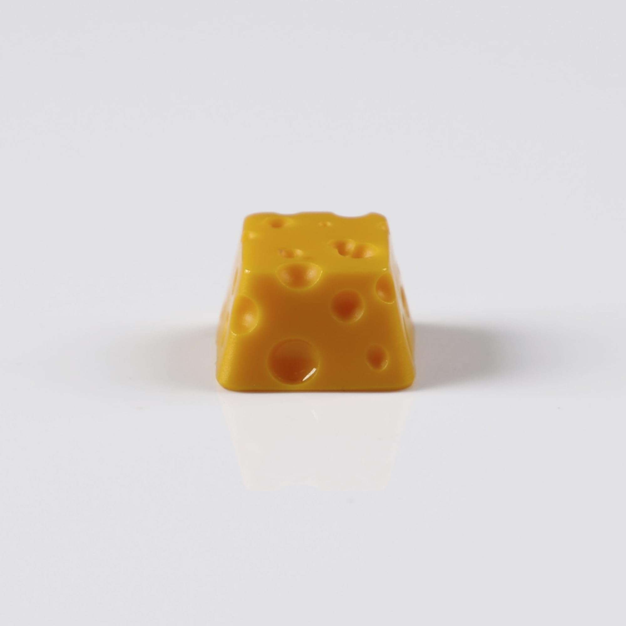 YMDK Cheese Personality Keycaps Homemade Resin Keycap Cute Interesting Key Caps for MX Mechanical Keyboard 4