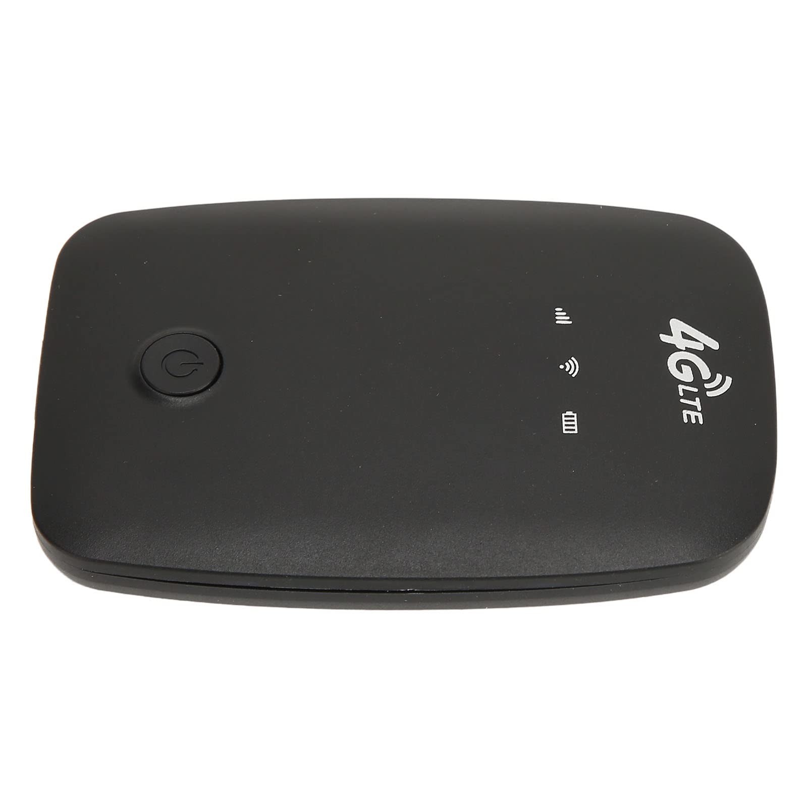 Mobile WiFi Hotspot, High Speed Internet Access Portable 4G WiFi Router 2100mAh Battery SIM Card Slot Black for Cell Phone