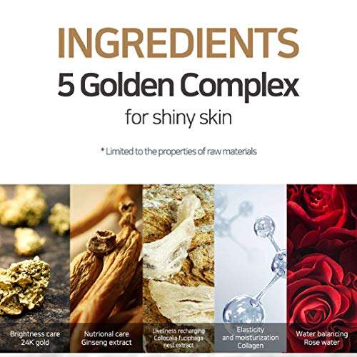 PETITfÉE 24k GOLD HYDROGEL KOREAN EYE PATCHES for Puffy Eyes, Under-eye Wrinkles & Dry Under-eye Skin. PACK OF 60 (30 Pairs) 5