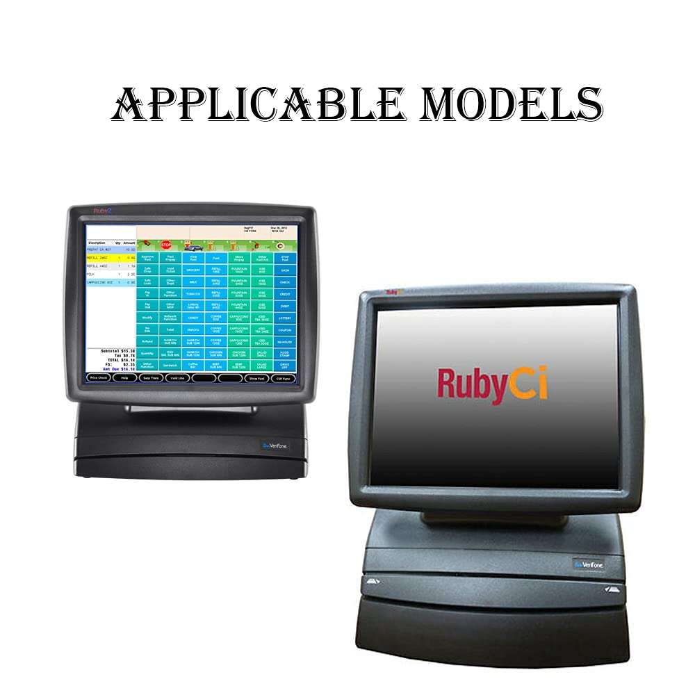 Replacement Battery for Verifone Ruby 2 Ruby CI PCA169-404-01-A PCA169-001-01 Payment Termina, fits Part no BPK169-001-01-A BPK182-001 3