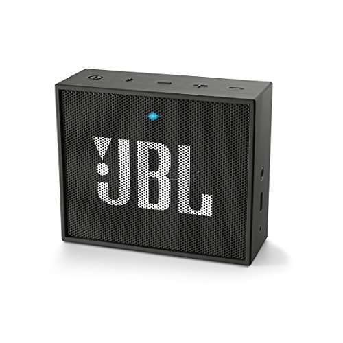 JBL Go, Wireless Portable Bluetooth Speaker with Mic, JBL Signature Sound, Vibrant color options, Bluetooth & AUX Connectivity (Black) 2