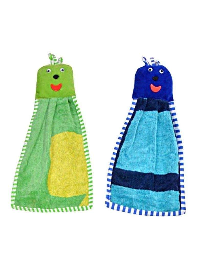 Tady Toons Hanging Hand Towels for Kitchen and Wash Basin (Set of 2)/ Kitchen Accessories/Hand Towels 2