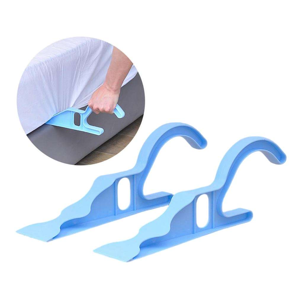 HASTHIP® 2Pcs Mattress Lifter Tool, Bedsheet Tucking Tool, Bed Making Tool Mattress Lifter, Helps Lift and Hold The Mattress, Can Tuck Sheets or Bed Skirts Alleviating Excess Strain 1
