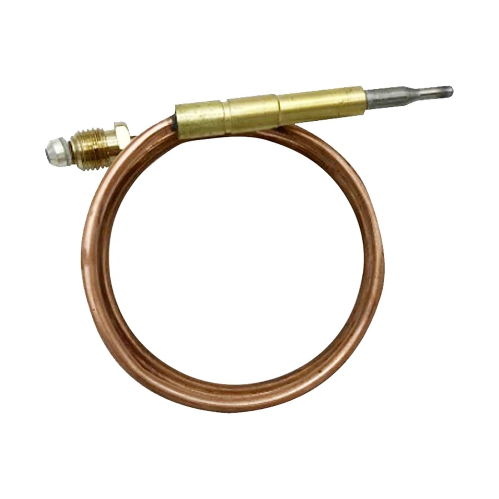 Gas Thermocouple Wire Flame Sensor M9*1 Nut Commercial Card Slot Flameout Protection Copper Tube Length 900mm with Boiler Valve 3