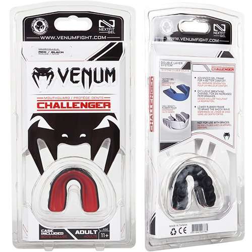 Venum Challenger Mouthguard - Black/Ice, One Size 4
