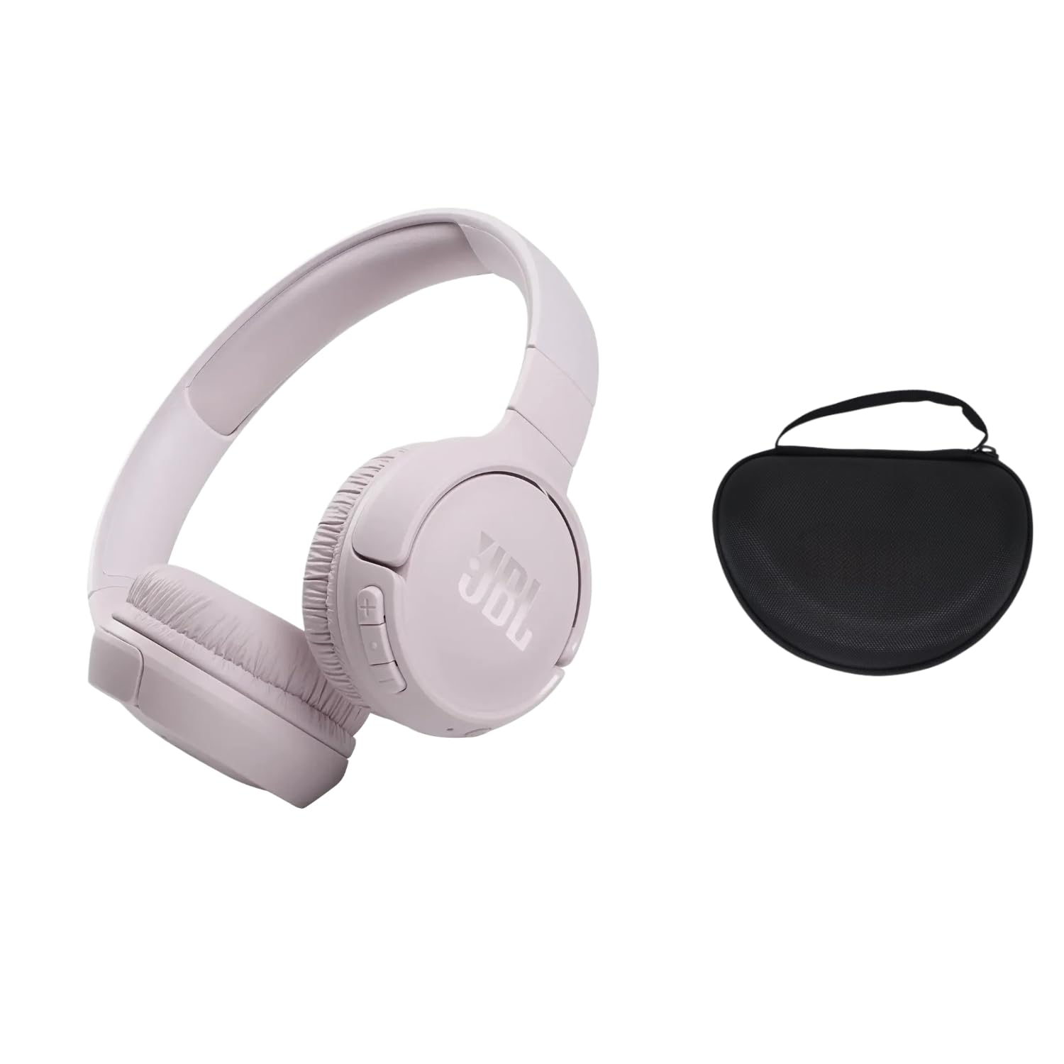 JBL Tune 510BT Wireless On-Ear Headphones Pure Bass Sound, Bluetooth 5.0, 40H Battery, Multi-Point Connectivity, Hands-Free Calls, Lightweight & Foldable Design, Includes Travel Carrying Case 2
