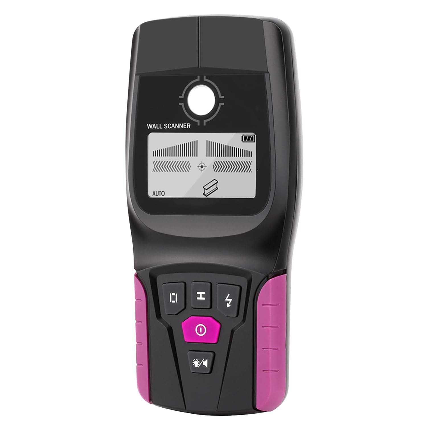 HKFGSHOP Wall Scanner, Multifunctional Metal Detector Wall Scanner, Live Wire Cable PVC Water Pipe Metal Finder, Suitable for Detecting Metal, Wood and AC Cables Hidden in The Wall 1