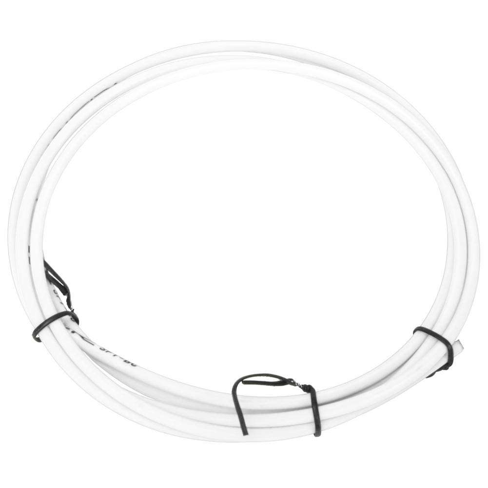 Keenso Bike Brake Cable, Bike Bicycle Road Mountain Bike Front Rear Inner Outer Wire Gear Brake Derailleur Cable Set Kit (White) 5