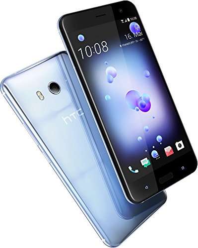 HTC U11 Dual-SIM 64GB (GSM Only, No CDMA) Factory Unlocked 4G/LTE Smartphone (Amazing Silver) - International Version 1