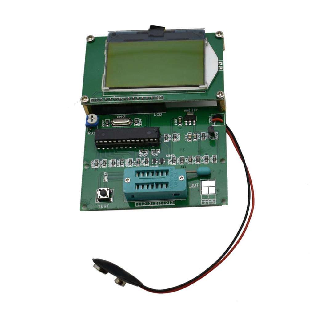 ULTECHNOVO Diode Tester Component Tester Battery Testers Tester Transistor Tester Meter Multi Function Tester Amplifier Board Stereo Inductor Tester 1