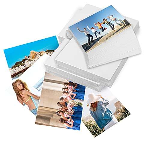 T6 500 Sheets 4x 6inch 4R High Glossy Photo Paper Waterproof Professional photographic Paper Works with Inkjet Printers 230gsm 1