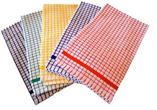 Honestystore® Cotton Colors Cotton Kitchen,Bath Towel(Pack of 4) 1