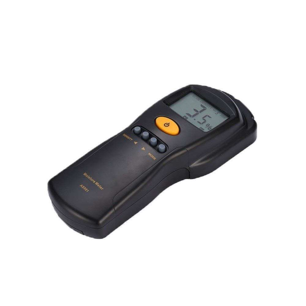 KANJJ-YU Water Quality Tester Moisture Meter AS981 Digital Wood Moisture Meter Hygrometer Humidity Tester Plywood Wooden Materials LCD Backlight Damp Detector Humidity Tester 4