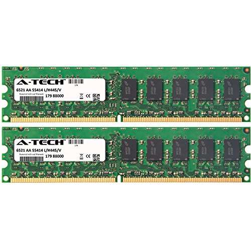 8GB KIT (2 x 4GB) for Asus M3 Motherboard Series M3A78-T. DIMM DDR2 ECC Unbuffered PC2-5300E 667MHz Server Ram Memory. Genuine A-Tech Brand.