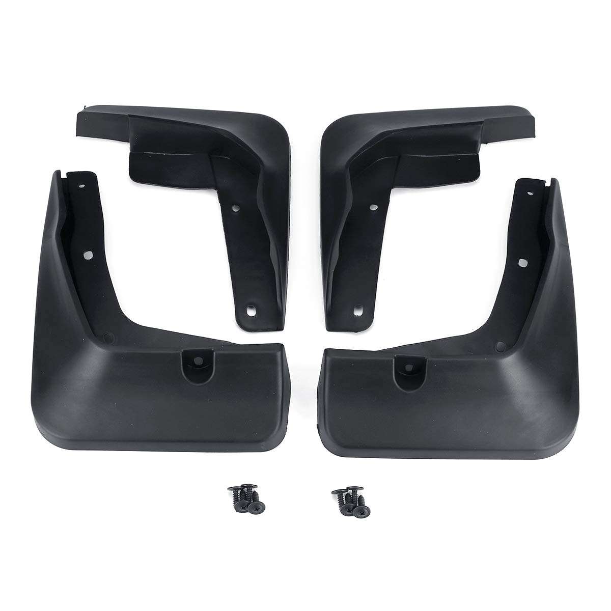 Oshotto (O.E.M Fitting Cup Type) Mud Flap/Splash Guard Compatible with Tata TATA Bolt (Set of 4) 5