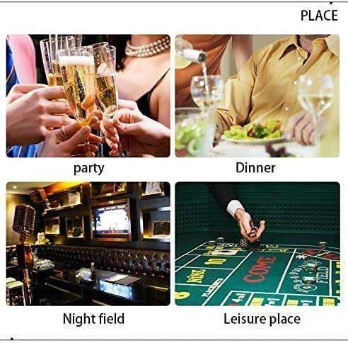 16MM Game Dice Set, Marble Color 6-Sided Solid Dice, Can Be Used for Board Games, Table Games, Math Games, Role-Playing, Party Games（50 Pack 5