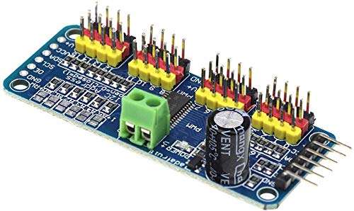 REES52 3pcs 16 Channel PWM Servo Motor Driver PCA9685 IIC Module 12-Bit for Arduino Robot or Raspberry pi 3