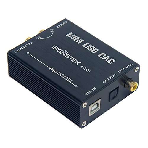 Signstek HiFi USB to Coaxial S/PDIF Converter Convert Digital to Analogue Signal Mini USB DAC PCM 1